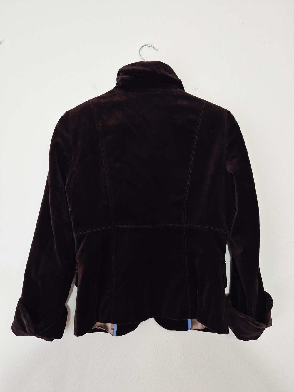 J. Crew Vintage 2007 Velvet Bella Blazer 6 8 - Picture 6 of 8